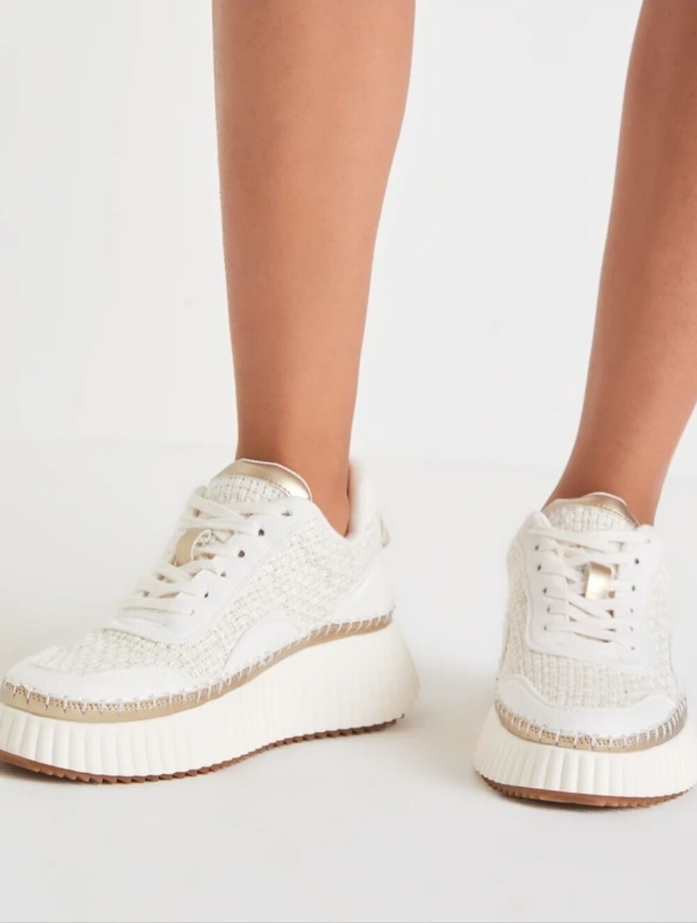 Coconuts By Matisse Go To Natural Woven Lace Up Platform Sneakers 7.5